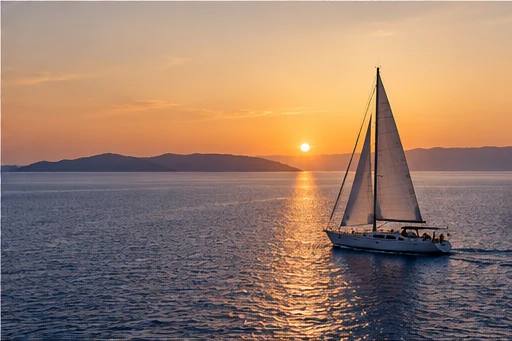 Sail into golden hour
